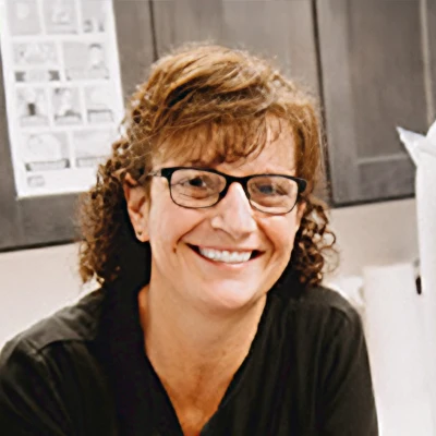 Linda, a dental assistant at Aspire Family Dentistry is pictured
